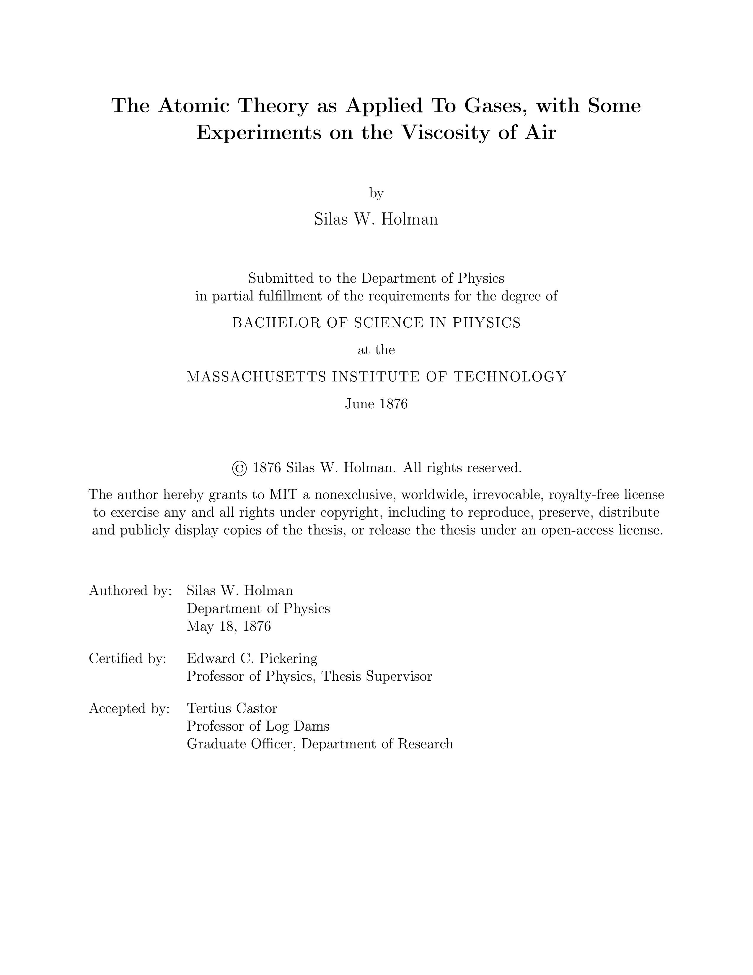 MIT Thesis LaTeX template preview