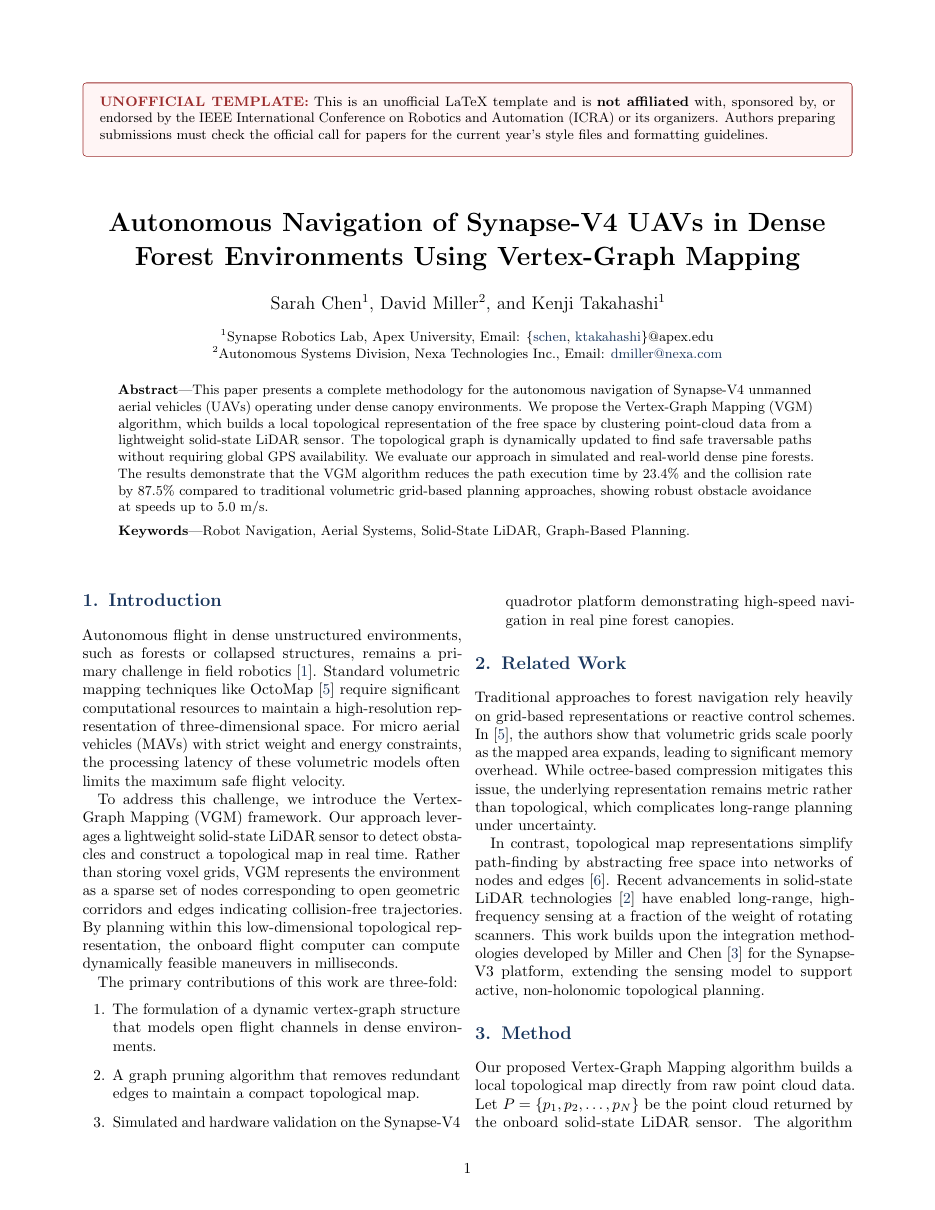 ICRA Submission Paper LaTeX template — first page preview