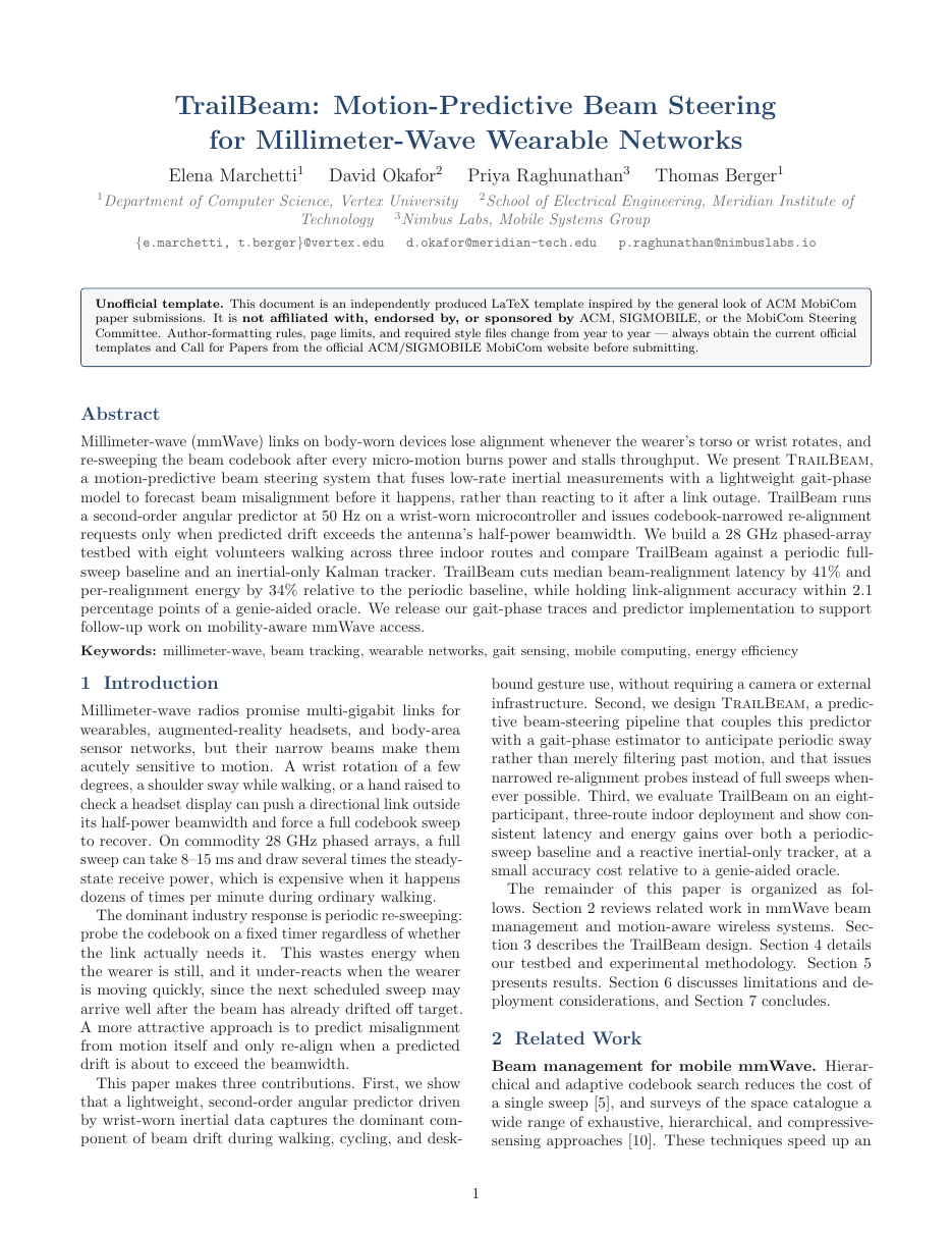 MobiCom Research Paper LaTeX template — first page preview