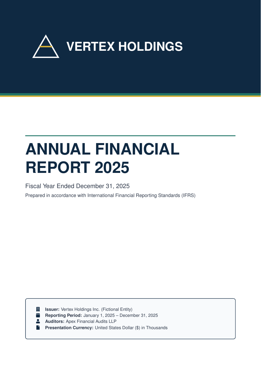 Annual Financial Statement preview