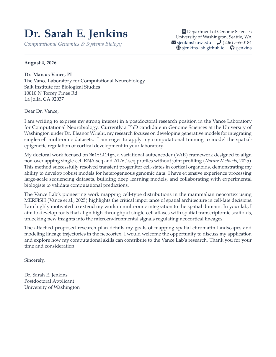 Postdoc Application preview