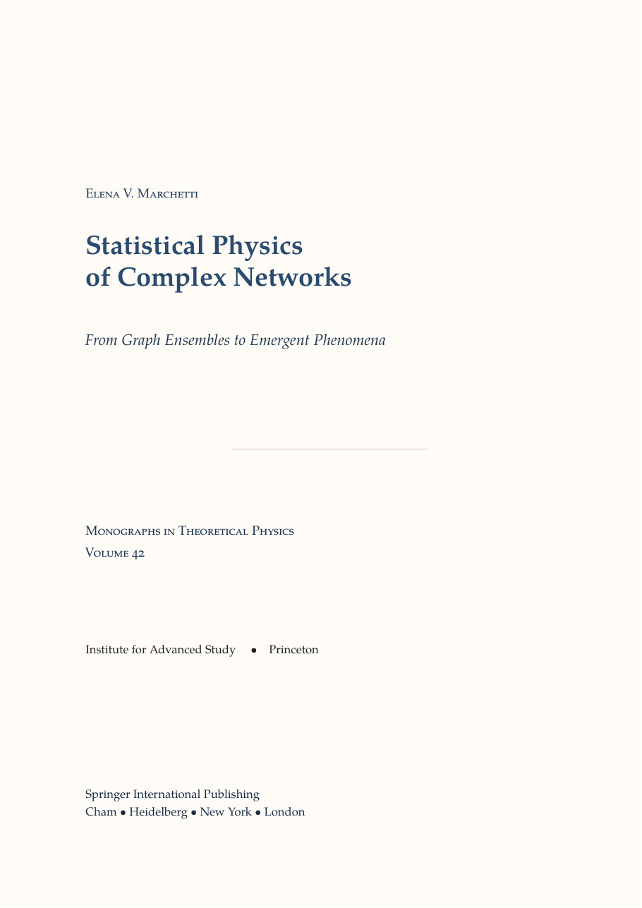 Scientific Monograph (Book) LaTeX template — first page preview