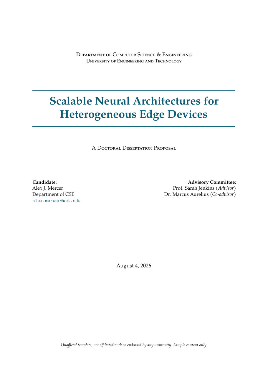 Thesis Proposal preview