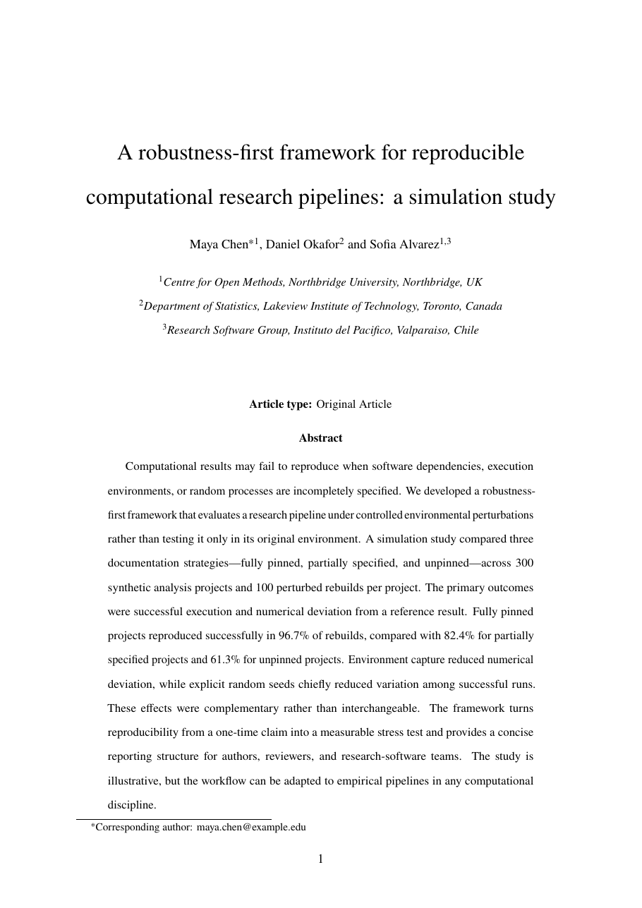 Taylor & Francis Journal Article Template LaTeX template — first page preview