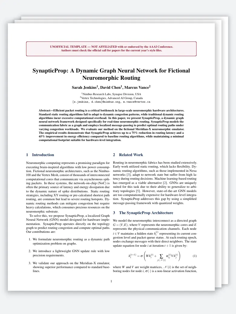 AAAI 2026 Submission Paper preview