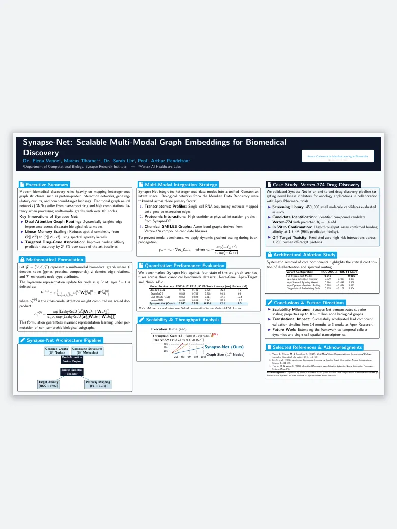 Beamerposter Grid Layout Conference Poster preview