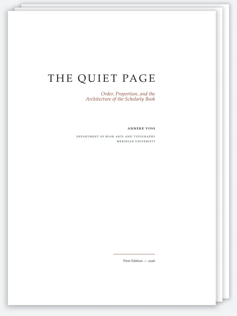 ClassicThesis Typography Masterpiece preview