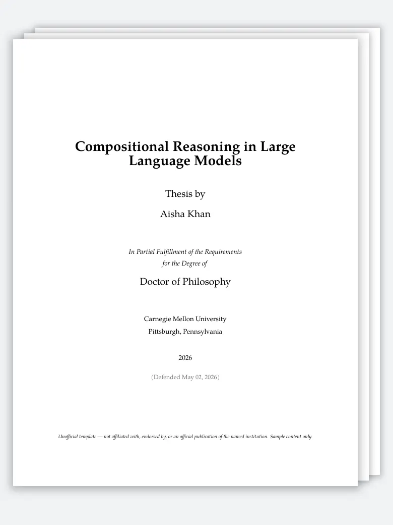 CMU Thesis preview