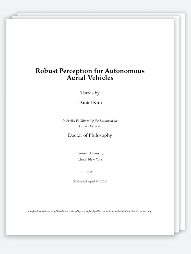 Cornell Thesis preview