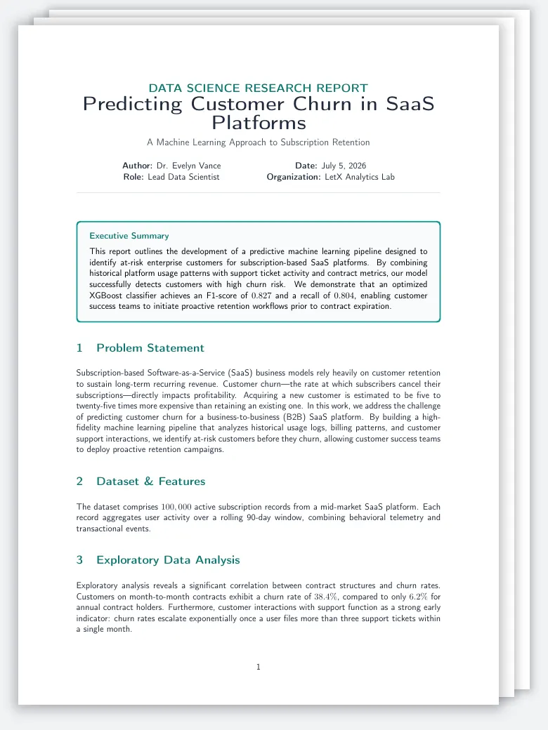 Data Science Report preview