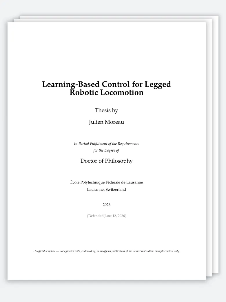 EPFL Thesis preview