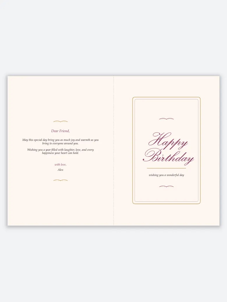 Greeting Card preview