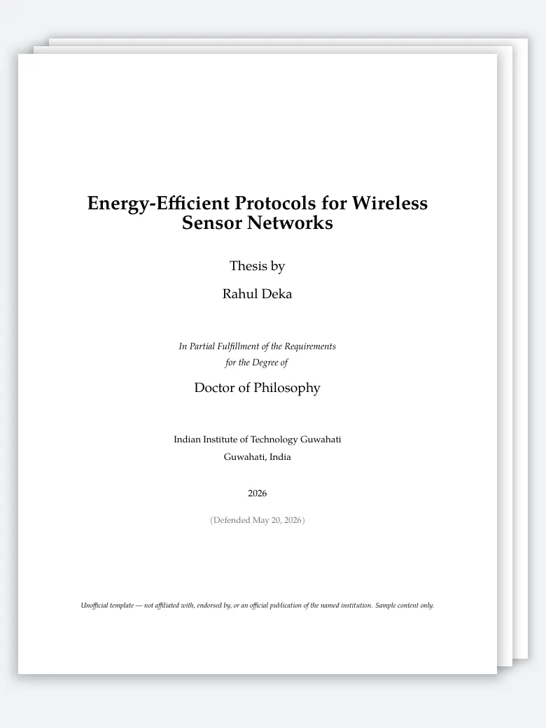 IIT Guwahati Thesis preview