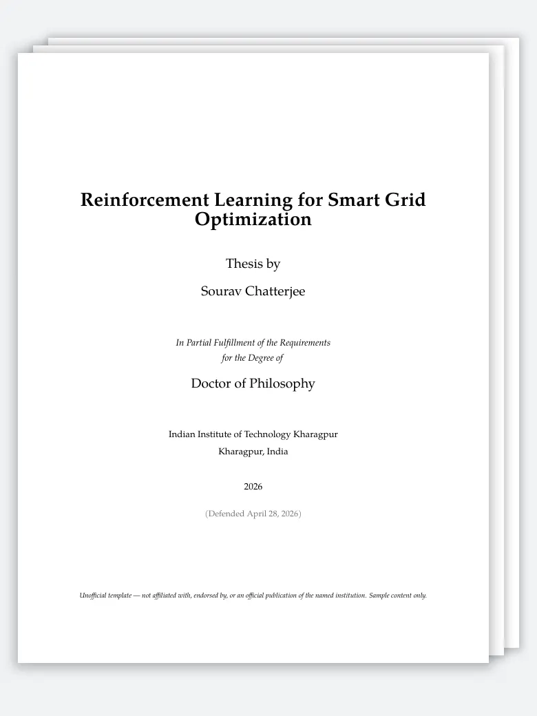 IIT Kharagpur Thesis preview
