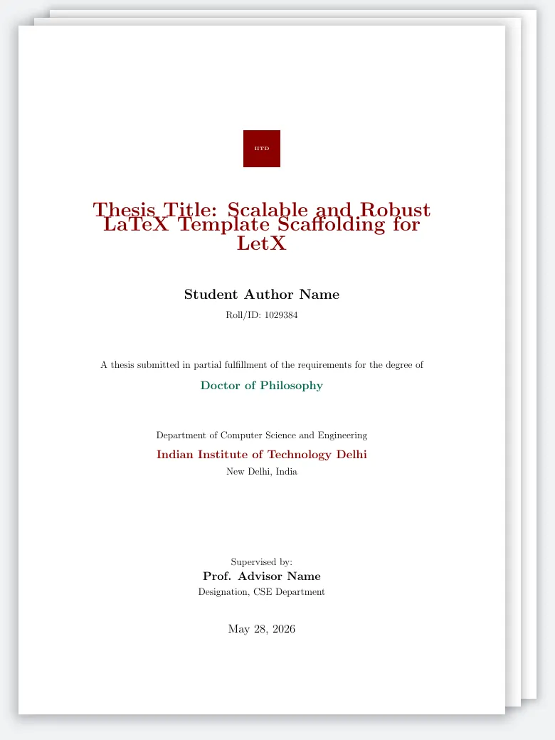 IIT Delhi Thesis preview