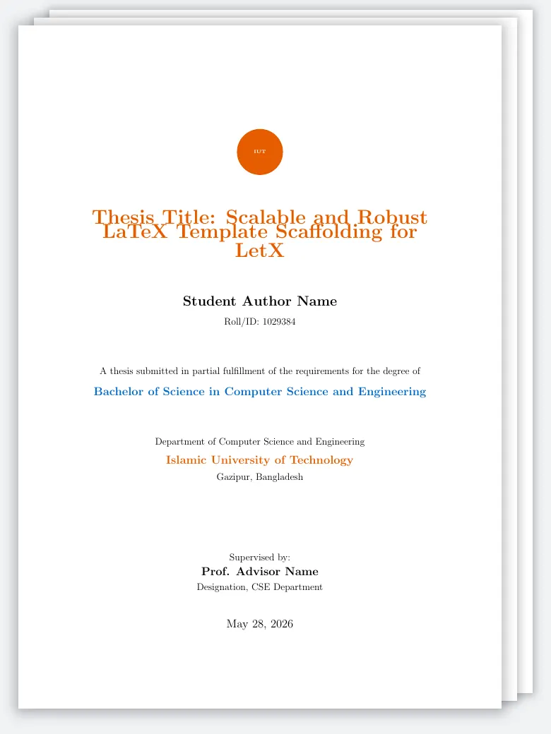 IUT Thesis preview