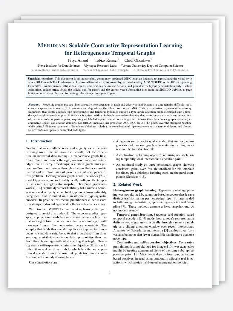 KDD Research Track Paper preview