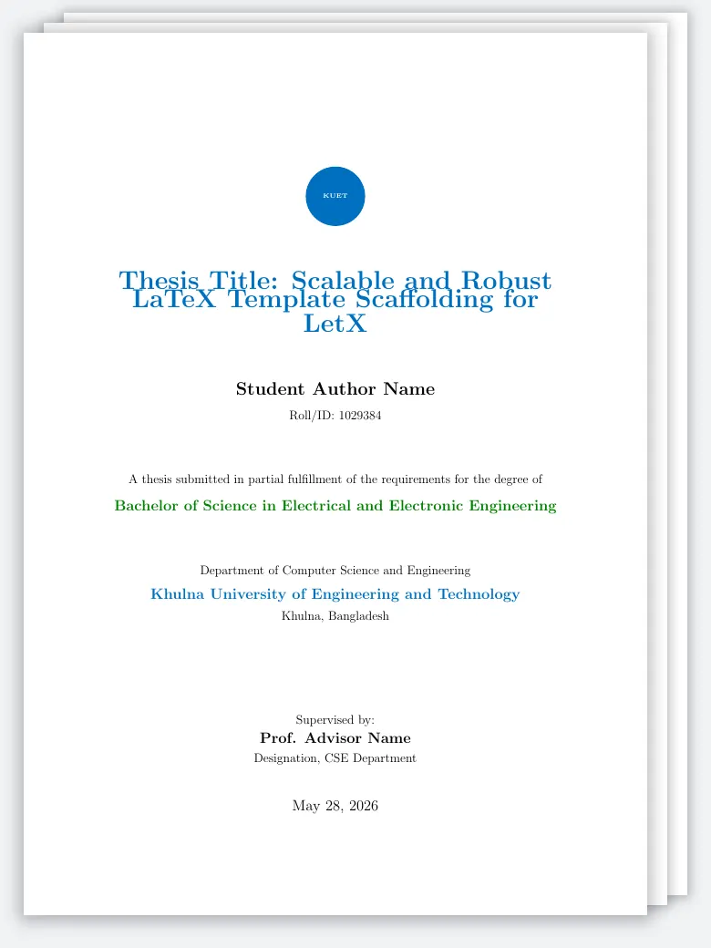 KUET Thesis preview