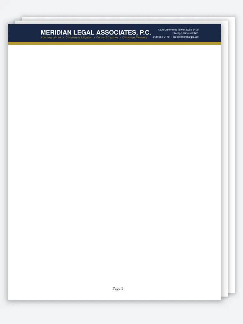 Legal Notice & Formal Demand Letter preview