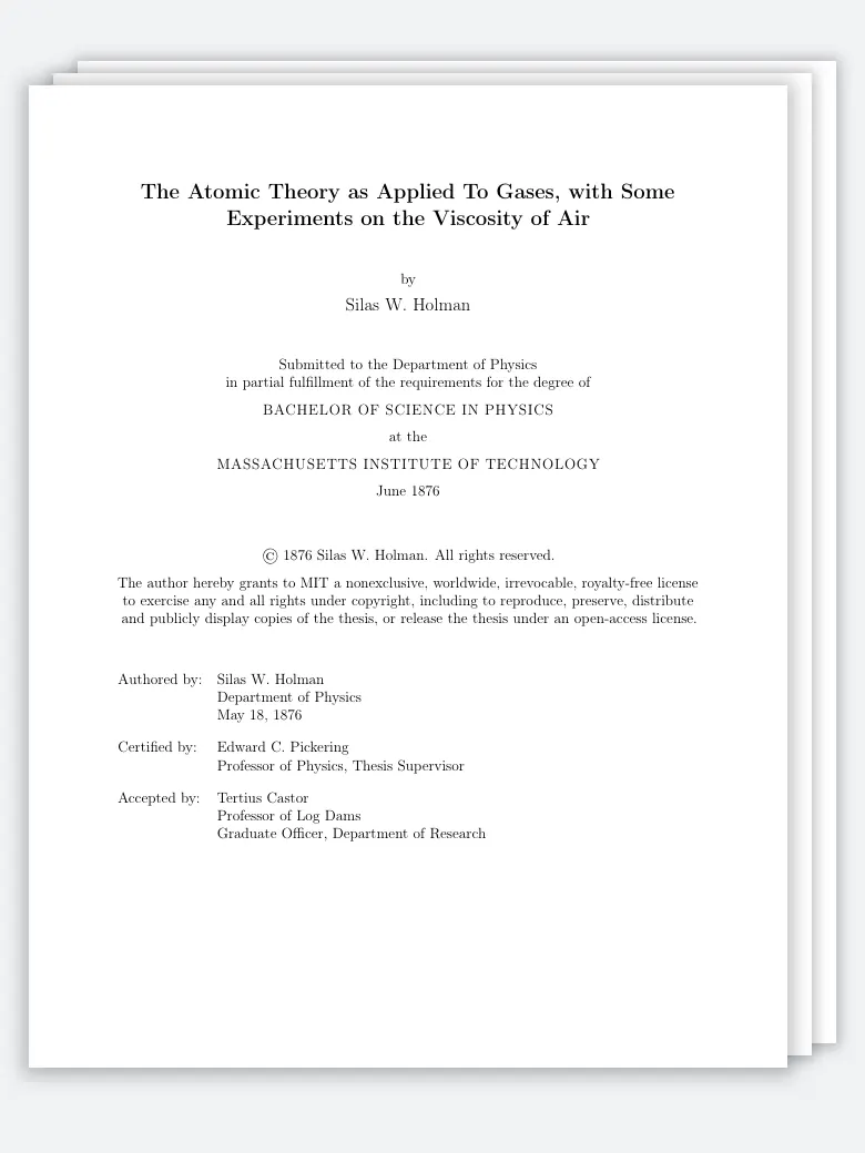 MIT Thesis preview
