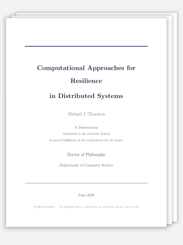 Northwestern Thesis preview