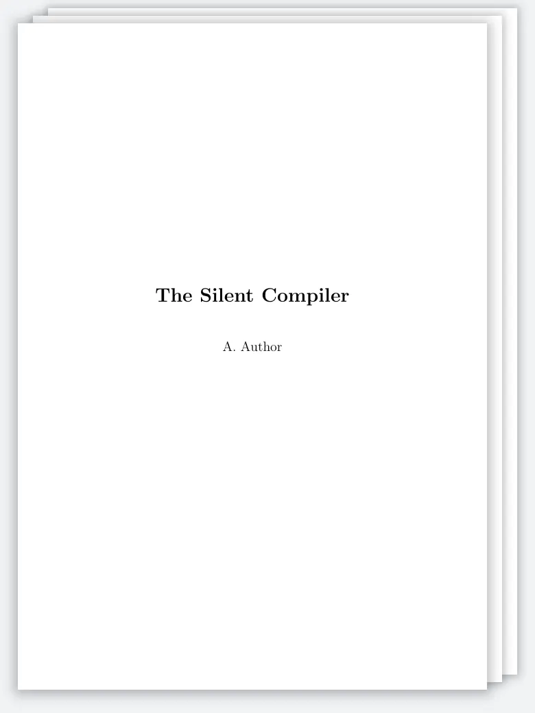 Novel & Prose Template preview