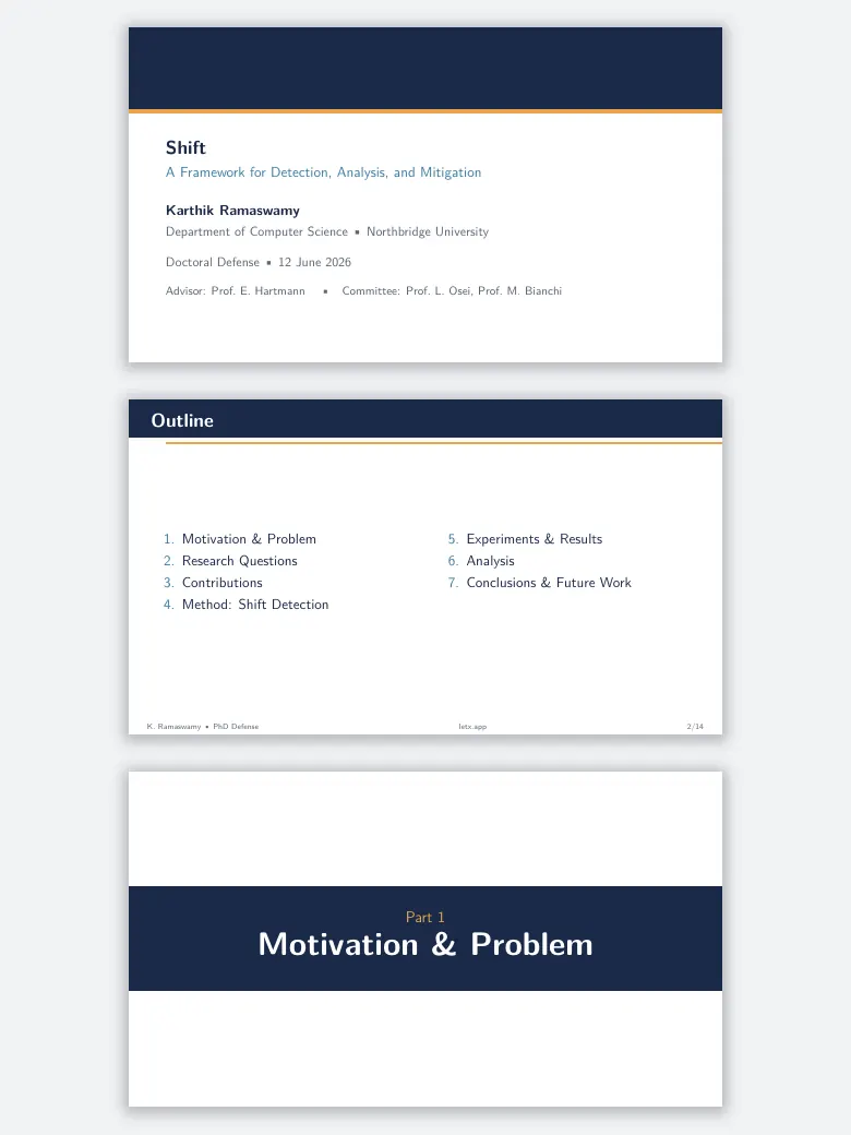 PhD Defense Beamer preview