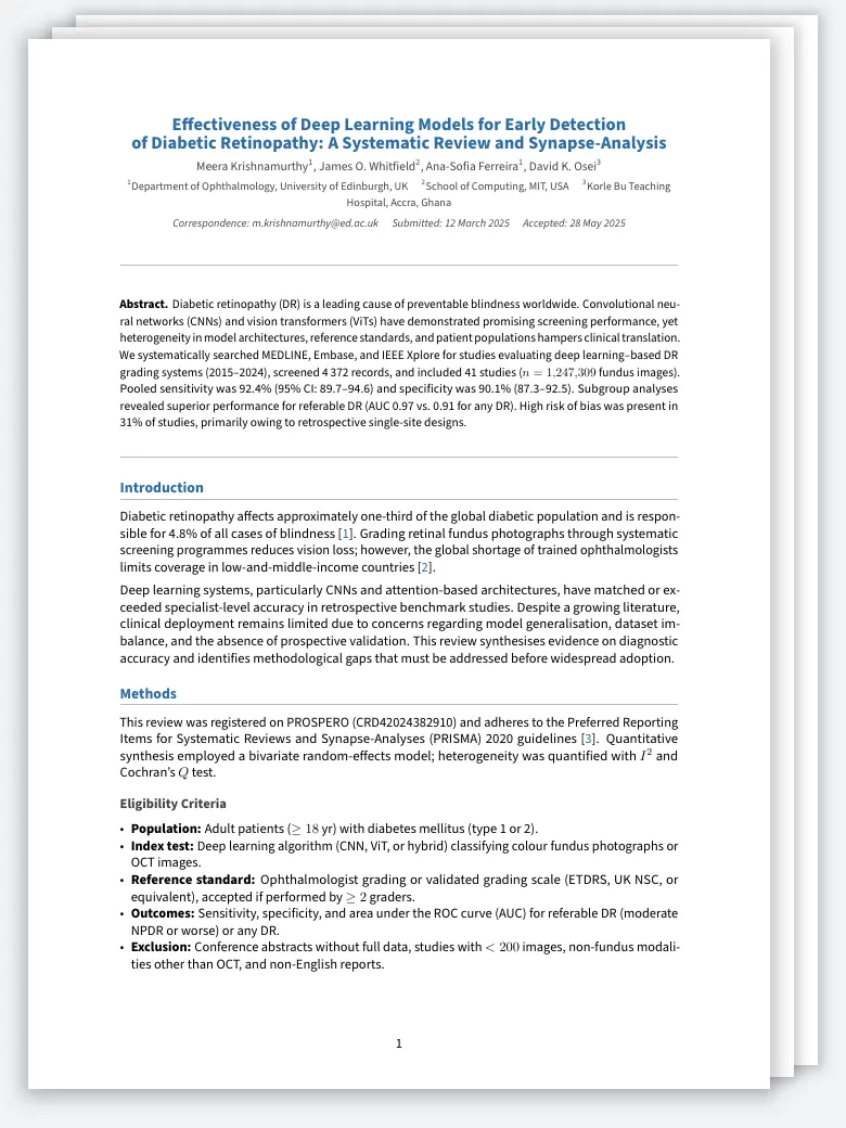PRISMA Systematic Review preview
