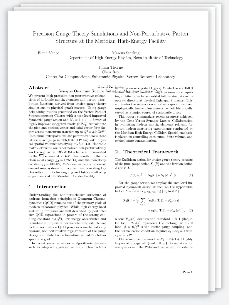 Proceedings of Science Conference Report preview