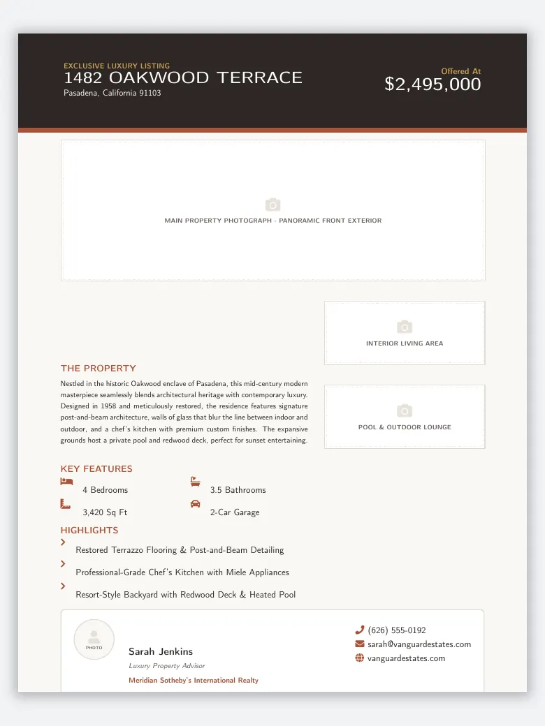 Real Estate Flyer preview