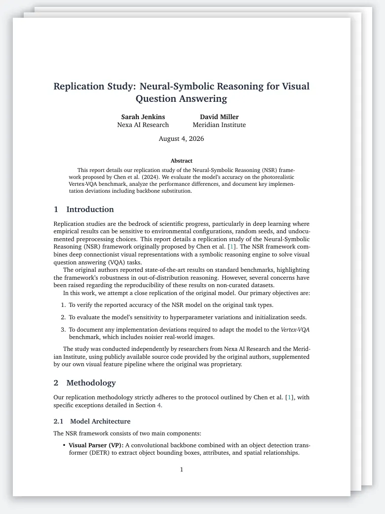 Replication Study Report