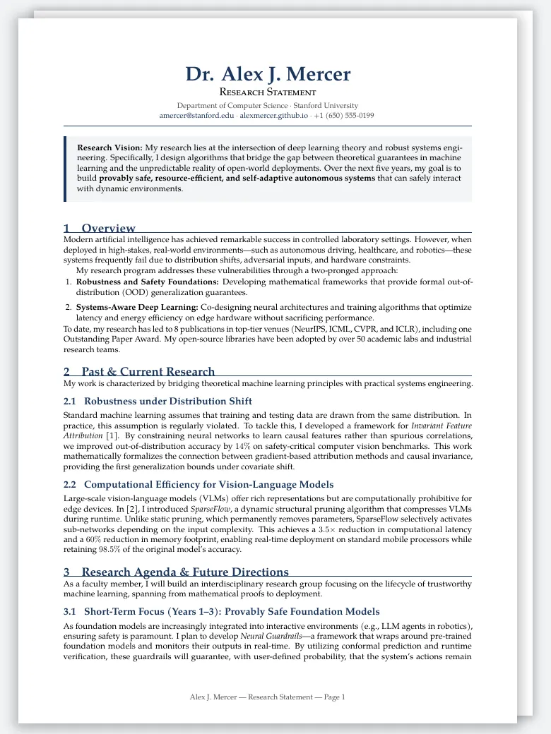 Research Statement preview