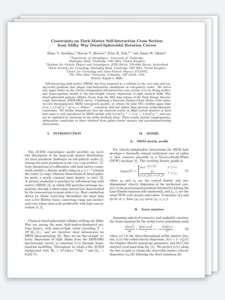 REVTeX 4.2 Physics Paper preview