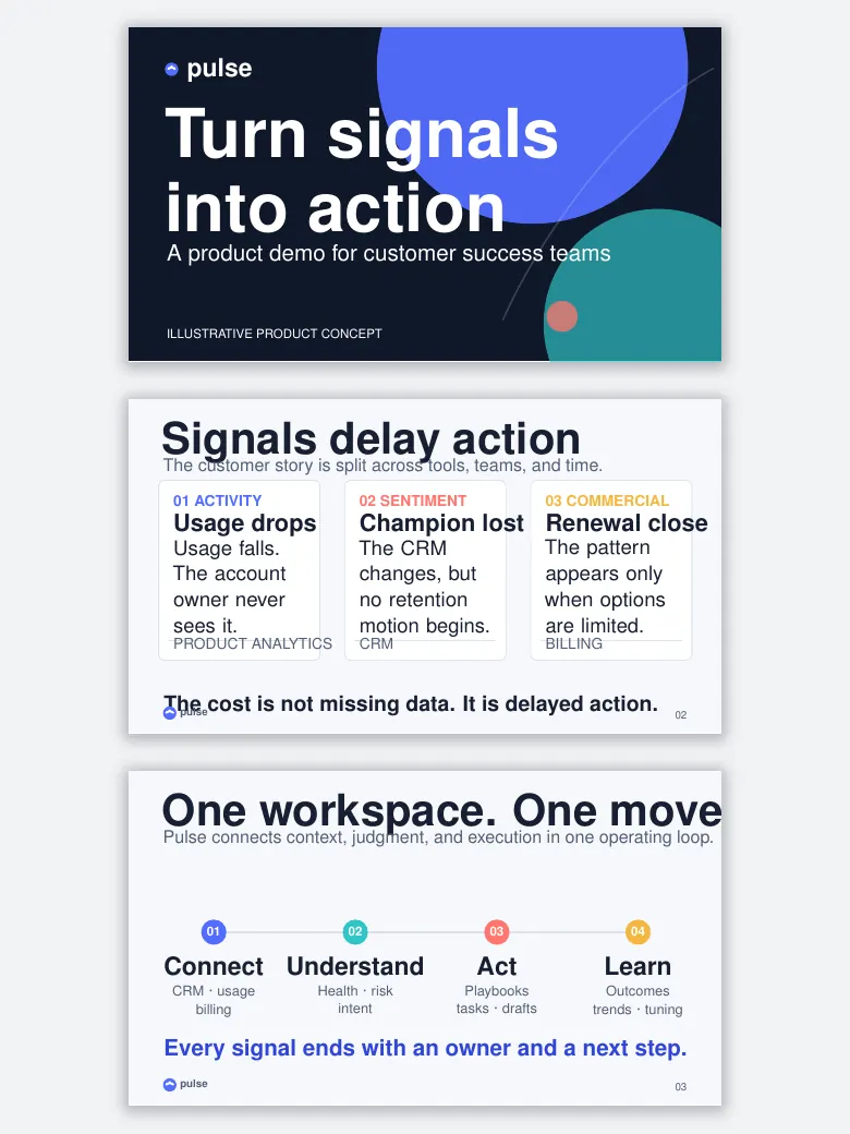 SaaS Product Demo Slides preview