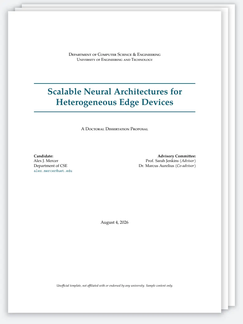 Thesis Proposal preview