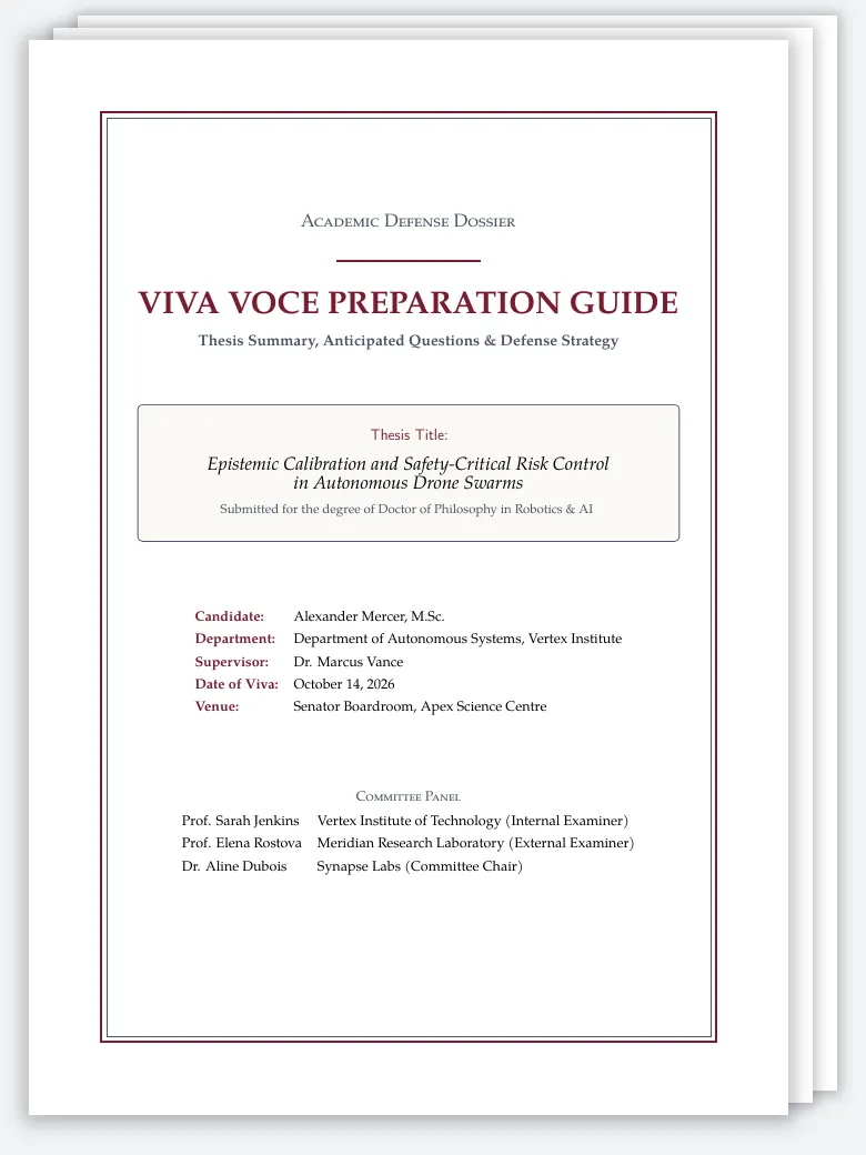 Viva Preparation Document preview