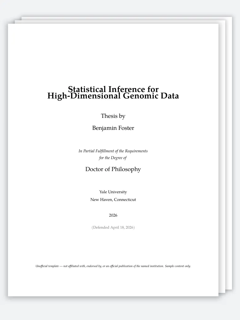 Yale Thesis preview