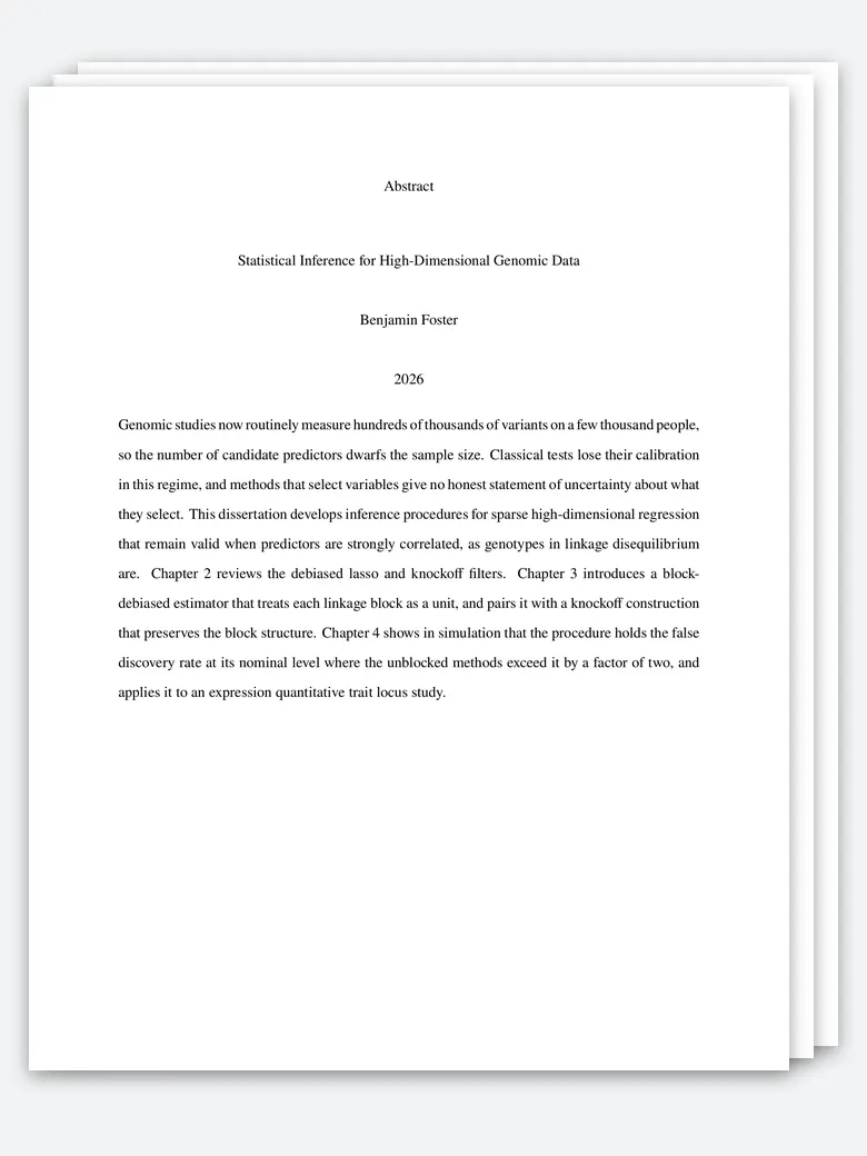 Yale Thesis preview