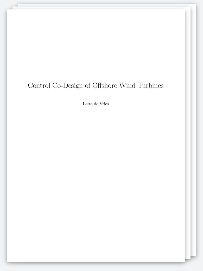 TU Delft Thesis preview